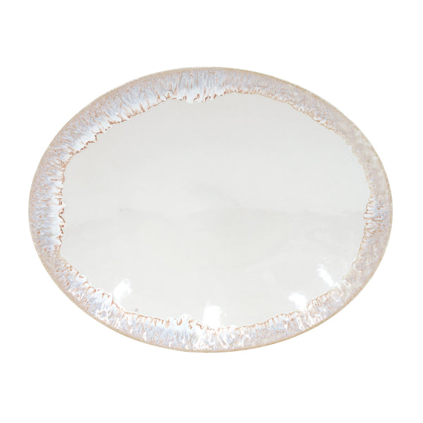 Taormina white - Oval platter
