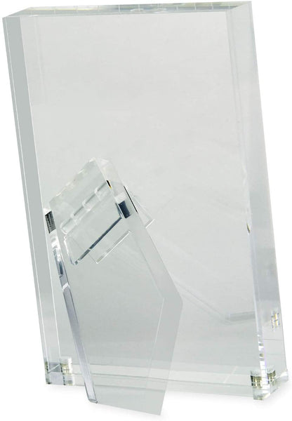 Lucite - Acrylic Frame Clear 4" Back