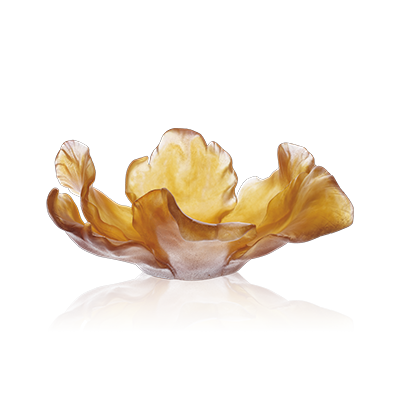 Tulipe - Amber Bowl