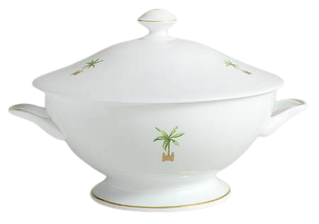 Maldives - Footed Soup Tureen With Lid