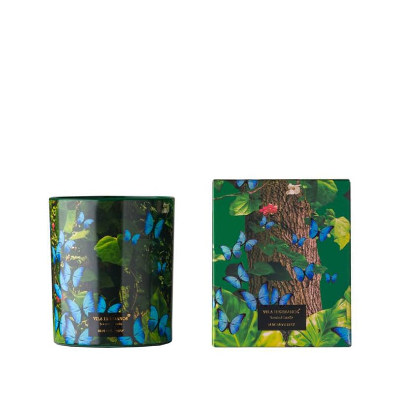 Jungletopia - Blue Butterfly Candle 200