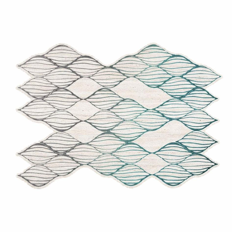 Waves - Placemats Light Green (Set of 2)